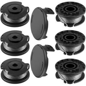 8 Pieces F016800569 Strimmer Spool and Wire Compatible with Bosch EasyGrassCut R 8 Pieces F016800569 Strimmer Spool and Wire Compatible with Bosch EasyGrassCut R