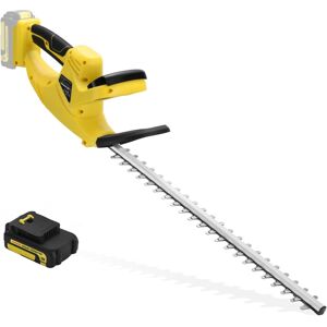 Unbranded (yellow) Cordless Hedge Trimmer, Electric Hedge Trimmer, Including 2.0Ah Battery Unbranded (yellow) Cordless Hedge Trimmer, Electric Hedge Trimmer, Including 2.0Ah Battery