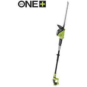 Ryobi ONE+ 18V OPT1845 Cordless Pole Hedge Trimmer, 45cm Blade (Body Only), Green, Bla Ryobi ONE+ 18V OPT1845 Cordless Pole Hedge Trimmer, 45cm Blade (Body Only), Green, Bla