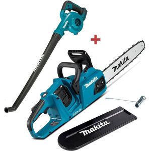 Makita DUC355Z Twin 18v / 36v LXT Cordless 35cm Chainsaw & DUB186Z Blower Bare Makita DUC355Z Twin 18v / 36v LXT Cordless 35cm Chainsaw & DUB186Z Blower Bare