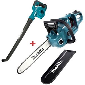 Makita DUC353Z Twin 18v / 36v LXT Cordless 35cm Chainsaw & DUB186Z Blower Bare Makita DUC353Z Twin 18v / 36v LXT Cordless 35cm Chainsaw & DUB186Z Blower Bare