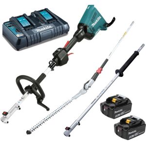 Makita DUX60PT2 Brushless 18v 36v Cordless Split Shaft + Hedge Trimmer + Ext Makita DUX60PT2 Brushless 18v 36v Cordless Split Shaft + Hedge Trimmer + Ext