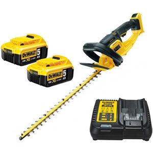 Dewalt DCM563P2 18v Cordless Hedge Trimmer Cutter + 2 x 5.0ah Battery + Charger Dewalt DCM563P2 18v Cordless Hedge Trimmer Cutter + 2 x 5.0ah Battery + Charger