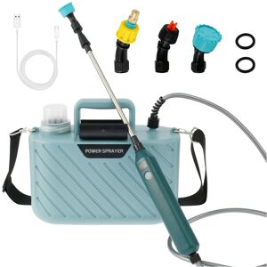 Maxpower (Blue 3 Nozzles) Electric Sprayer 5L Shoulder-type Battery Powered Pesticide Spr Maxpower (Blue 3 Nozzles) Electric Sprayer 5L Shoulder-type Battery Powered Pesticide Spr