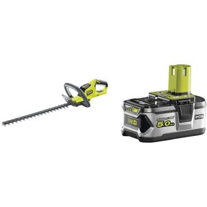 Ryobi OHT1845 18V ONE+ Cordless 45cm Hedge Trimmer (Body Only) & RB18L50 ONE+ Li Ryobi OHT1845 18V ONE+ Cordless 45cm Hedge Trimmer (Body Only) & RB18L50 ONE+ Li