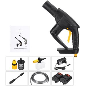 GreenZech (Two Batteries) 21V Wireless High Pressure Washer Portable Car Washing Machine W GreenZech (Two Batteries) 21V Wireless High Pressure Washer Portable Car Washing Machine W