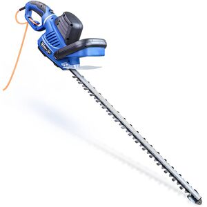 Hyundai 680w 610mm Corded Electric Hedge Trimmer Pruner, Rotatable Handle, 10m P Hyundai 680w 610mm Corded Electric Hedge Trimmer Pruner, Rotatable Handle, 10m P