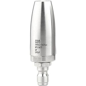 Unbranded (C) Pressure Washer Tips Turbo Nozzle Rotating Spray Pressure Washer Turbo Tip Unbranded (C) Pressure Washer Tips Turbo Nozzle Rotating Spray Pressure Washer Turbo Tip