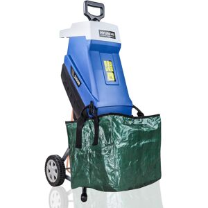 Hyundai Electric Garden Shredder, 2400w, 230v, 4200rpm speed, Portable with 10m Hyundai Electric Garden Shredder, 2400w, 230v, 4200rpm speed, Portable with 10m