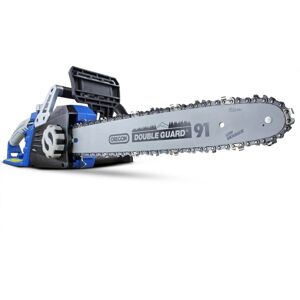 Hyundai 16" Electric Chainsaw, 2400w, 12m Power Cable Chain Saw with 3 Years War Hyundai 16" Electric Chainsaw, 2400w, 12m Power Cable Chain Saw with 3 Years War