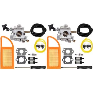 Exogio 2X BR 600 Carburetor Air Filter Fuel Repower Kit for BR500 BR550 BR600 Backpack Exogio 2X BR 600 Carburetor Air Filter Fuel Repower Kit for BR500 BR550 BR600 Backpack