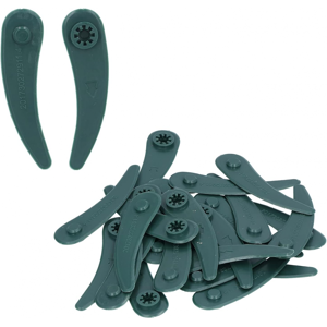 Unbranded 50x Plastic Blades Set Compatible with Bosch Art23-18li Art26-18li Grass Strimme Unbranded 50x Plastic Blades Set Compatible with Bosch Art23-18li Art26-18li Grass Strimme