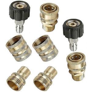 Unbranded M22 14mm High Pressure Washer Adapter for Quick Release Garden Hose Connection Unbranded M22 14mm High Pressure Washer Adapter for Quick Release Garden Hose Connection