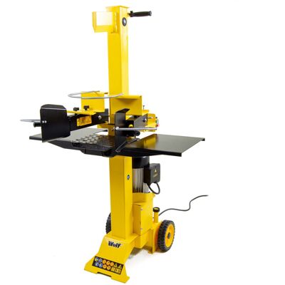 Wolf Hydraulic Log Splitter, 6 Ton Vertical, 3000W Electric Motor Wolf Hydraulic Log Splitter, 6 Ton Vertical, 3000W Electric Motor