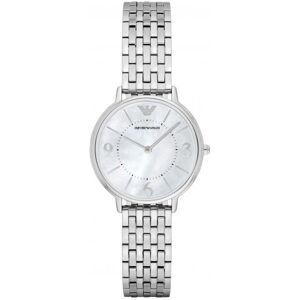 Emporio Armani AR2507 Women's Analog Steel Watch - Silver/White Dial, 32mm, Quar Emporio Armani AR2507 Women's Analog Steel Watch - Silver/White Dial, 32mm, Quar