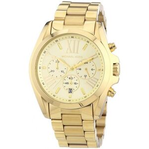 MK5605 Michael Kors Bradshaw Quartz Chronograph Date Women's Watch, Gold, 38mm F MK5605 Michael Kors Bradshaw Quartz Chronograph Date Women's Watch, Gold, 38mm F