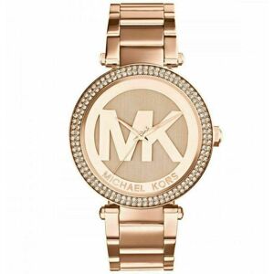 Michael Kors Parker MK5865 Rose Gold-Tone Women's Watch, 39mm, 50m Water-Resista Michael Kors Parker MK5865 Rose Gold-Tone Women's Watch, 39mm, 50m Water-Resista