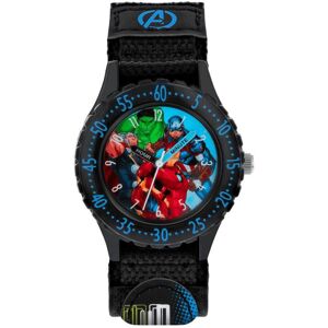 Children's Marvel Avengers Black Analogue Watch Children's Marvel Avengers Black Analogue Watch