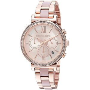 Michael Kors Sofie Chronograph Quartz Diamond Accent Mk6560 Women's Watch Michael Kors Sofie Chronograph Quartz Diamond Accent Mk6560 Women's Watch