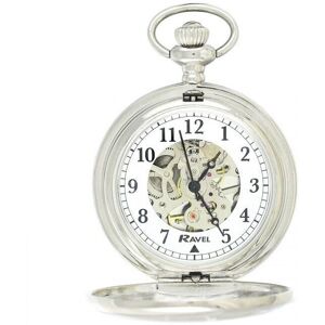 Ravel Polished Mechanical Pocket Watch Silver R1001.16 Ravel Polished Mechanical Pocket Watch Silver R1001.16