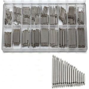 Unbranded 360pcs Stainless Steel Watch Band Spring Bars Strap Link Pins 8-25mm Repair New Unbranded 360pcs Stainless Steel Watch Band Spring Bars Strap Link Pins 8-25mm Repair New