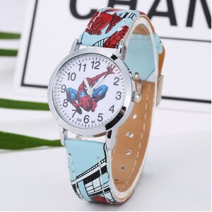 Unbranded (LightBlue) Spiderman Leather Wrist Watch Lady Girl Women Teens Kids Cartoon Wat Unbranded (LightBlue) Spiderman Leather Wrist Watch Lady Girl Women Teens Kids Cartoon Wat