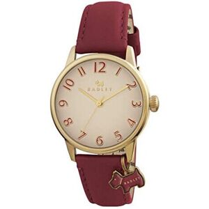 Radley Blair Ladies Watch RY2250 - Gold PVD Case, Champagne Dial, Red Leather St Radley Blair Ladies Watch RY2250 - Gold PVD Case, Champagne Dial, Red Leather St