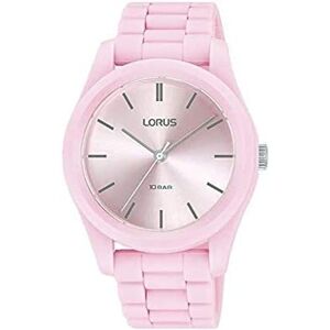 Lorus Women's analogue quartz watch with silicone strap Lorus Women's analogue quartz watch with silicone strap