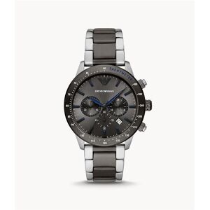 Emporio Armani AR11391 43 mm Two-Tone Chronograph Watch for Mens, Stainless Stee Emporio Armani AR11391 43 mm Two-Tone Chronograph Watch for Mens, Stainless Stee