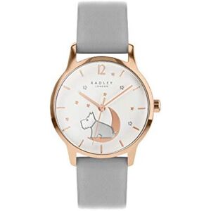 Radley Star Gazing Ladies Ash Soft Calf Leather Strap Dog in Moon Watch RY2950A Radley Star Gazing Ladies Ash Soft Calf Leather Strap Dog in Moon Watch RY2950A