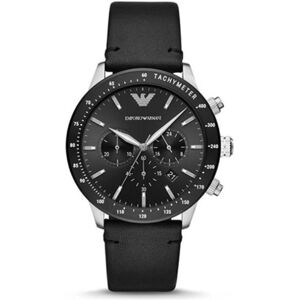 Armani Empoirc Armanni AR11243 Chronograph Quartz Strap Leather Men's Watch Armani Empoirc Armanni AR11243 Chronograph Quartz Strap Leather Men's Watch
