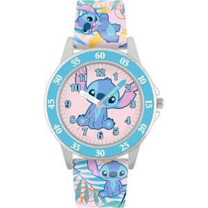Disney Lilo and Stitch Blue Printed Time Teacher Strap Watch Disney Lilo and Stitch Blue Printed Time Teacher Strap Watch