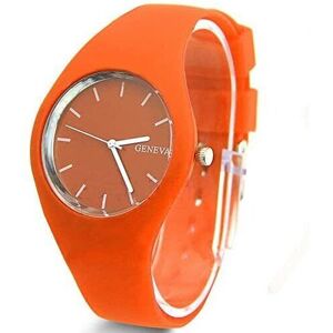 Selloria (Orange) Women Ladies Soft Jelly Silicone Band Quartz Sports Girl Kids Wrist Wat Selloria (Orange) Women Ladies Soft Jelly Silicone Band Quartz Sports Girl Kids Wrist Wat