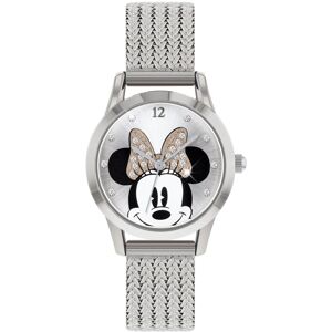 Disney Women's Minnie Mouse Silver Stainless Steal Strap Watch MN8008 Disney Women's Minnie Mouse Silver Stainless Steal Strap Watch MN8008