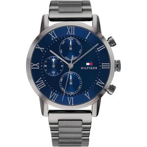 Tommy Hilfiger Kane 1791456 Blue Dial Men's Chronograph Watch, 44mm, 50m WR, Sta Tommy Hilfiger Kane 1791456 Blue Dial Men's Chronograph Watch, 44mm, 50m WR, Sta
