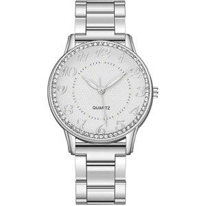 Disney (Silver, Standard) Women Luxury Business Stainless Steel Quartz Watch Disney (Silver, Standard) Women Luxury Business Stainless Steel Quartz Watch
