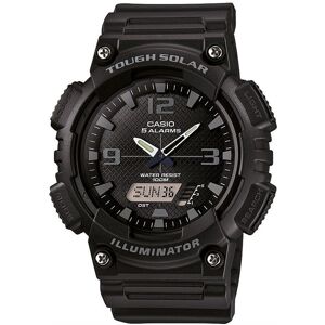 Casio AQ-S810W-1A2VDF Tough Solar Analog-Digital Black Resin Men's Watch Casio AQ-S810W-1A2VDF Tough Solar Analog-Digital Black Resin Men's Watch