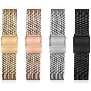 Unbranded (Golden, 14mm) Stainless Steel Mesh Watch Band For Mens Women, Quick Release Mes Unbranded (Golden, 14mm) Stainless Steel Mesh Watch Band For Mens Women, Quick Release Mes
