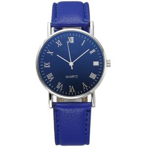 Unbranded (blue) Simple Womens Leather Watch Roman Numeral Quartz Analog Watch Casual Busi Unbranded (blue) Simple Womens Leather Watch Roman Numeral Quartz Analog Watch Casual Busi