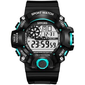 Unbranded (Sky Blue) Men's Sport Digital Wrist Watch Quartz Wrist Date Waterproof Trendy S Unbranded (Sky Blue) Men's Sport Digital Wrist Watch Quartz Wrist Date Waterproof Trendy S