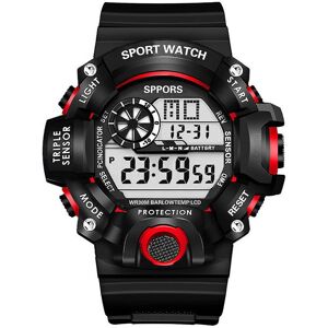 Unbranded (Red) Men's Sport Digital Wrist Watch Quartz Wrist Date Waterproof Trendy Studen Unbranded (Red) Men's Sport Digital Wrist Watch Quartz Wrist Date Waterproof Trendy Studen