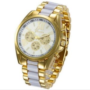 Unbranded (White) Luxury Mens Gold Tone Stainless Steel Band Analog Quartz Wrist Watch Gif Unbranded (White) Luxury Mens Gold Tone Stainless Steel Band Analog Quartz Wrist Watch Gif
