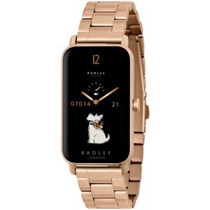 RADLEY Womens Series 21 Smart Watch with Stainless Steel Lozenge Pale Gold Plate RADLEY Womens Series 21 Smart Watch with Stainless Steel Lozenge Pale Gold Plate