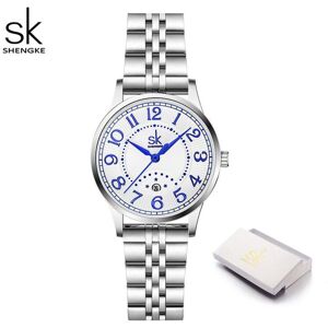 Maxpower (silver) Shengke Woman Watch Fashion Brand Ladies Bracelet Wrist Watch Sk Women Maxpower (silver) Shengke Woman Watch Fashion Brand Ladies Bracelet Wrist Watch Sk Women