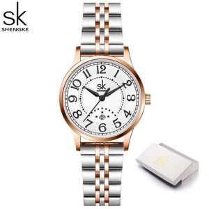 Maxpower (rose,golden) Shengke Woman Watch Fashion Brand Ladies Bracelet Wrist Watch Sk W Maxpower (rose,golden) Shengke Woman Watch Fashion Brand Ladies Bracelet Wrist Watch Sk W