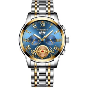 Maxpower (blue) New Mechanical Style Watch Men's Fashion Men's Quartz Stainless Maxpower (blue) New Mechanical Style Watch Men's Fashion Men's Quartz Stainless