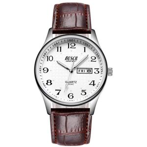Maxpower (brown,white) Men's Watch Luxury Stainless Steel Watches Fashion Quartz Wri Maxpower (brown,white) Men's Watch Luxury Stainless Steel Watches Fashion Quartz Wri