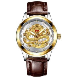 Maxpower (brown,white) Fashion Casual Men Waterproof Business Quartz Watch Luxury Brand R Maxpower (brown,white) Fashion Casual Men Waterproof Business Quartz Watch Luxury Brand R