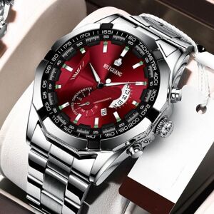 Maxpower (red) Fashion Automatic Movement Watch Men's Calendar Waterproof Luminous N Maxpower (red) Fashion Automatic Movement Watch Men's Calendar Waterproof Luminous N