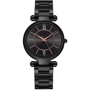 Maxpower (black) Casual Ladies Quartz Stainless Steel Band Strap Watch Analog Wrist Watc Maxpower (black) Casual Ladies Quartz Stainless Steel Band Strap Watch Analog Wrist Watc